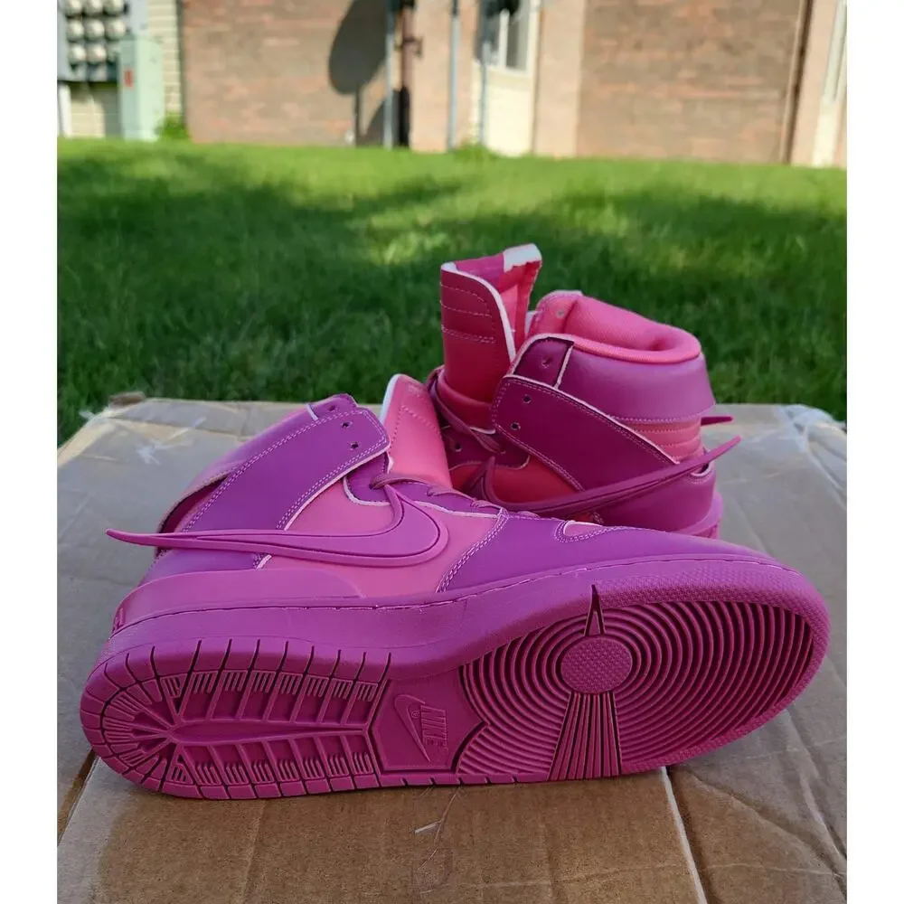 Turn Heads in Hot Pink (Purple) | Bold High-Top Statement Streetwear Sneakers